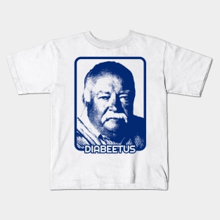 Diabeetus - blue sketch Kids T-Shirt